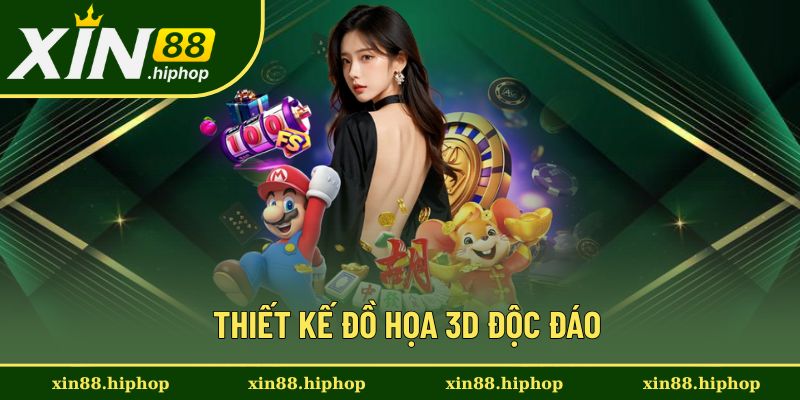 Thiết kế đồ họa cho sân chơi ấn tượng 