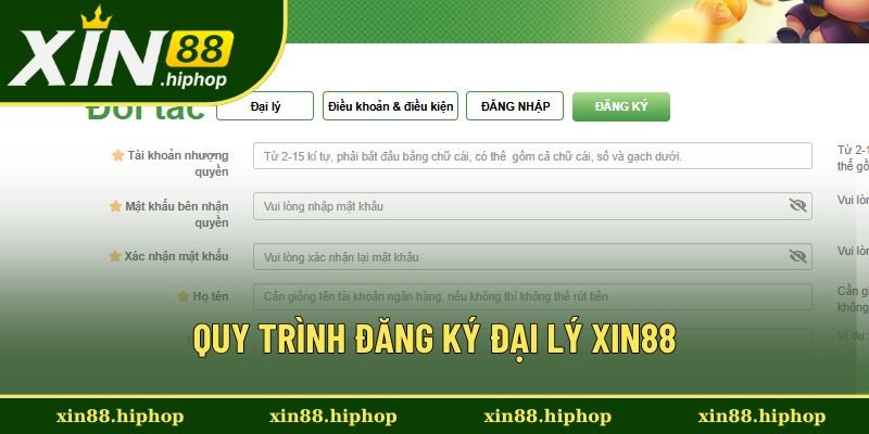 Quy trình đăng ký đại lý Quy trình đăng ký đại lý